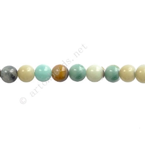 Amazonite - Round - 4mm Amazonite - Round - 4mm